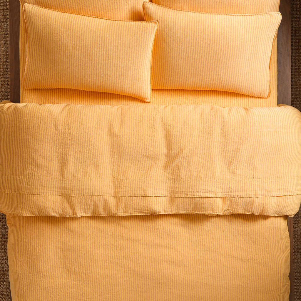 Washed European Linen Core Sheet Set X8