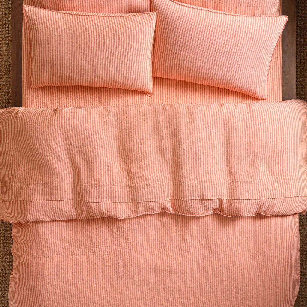 Washed European Linen Core Sheet Set K8