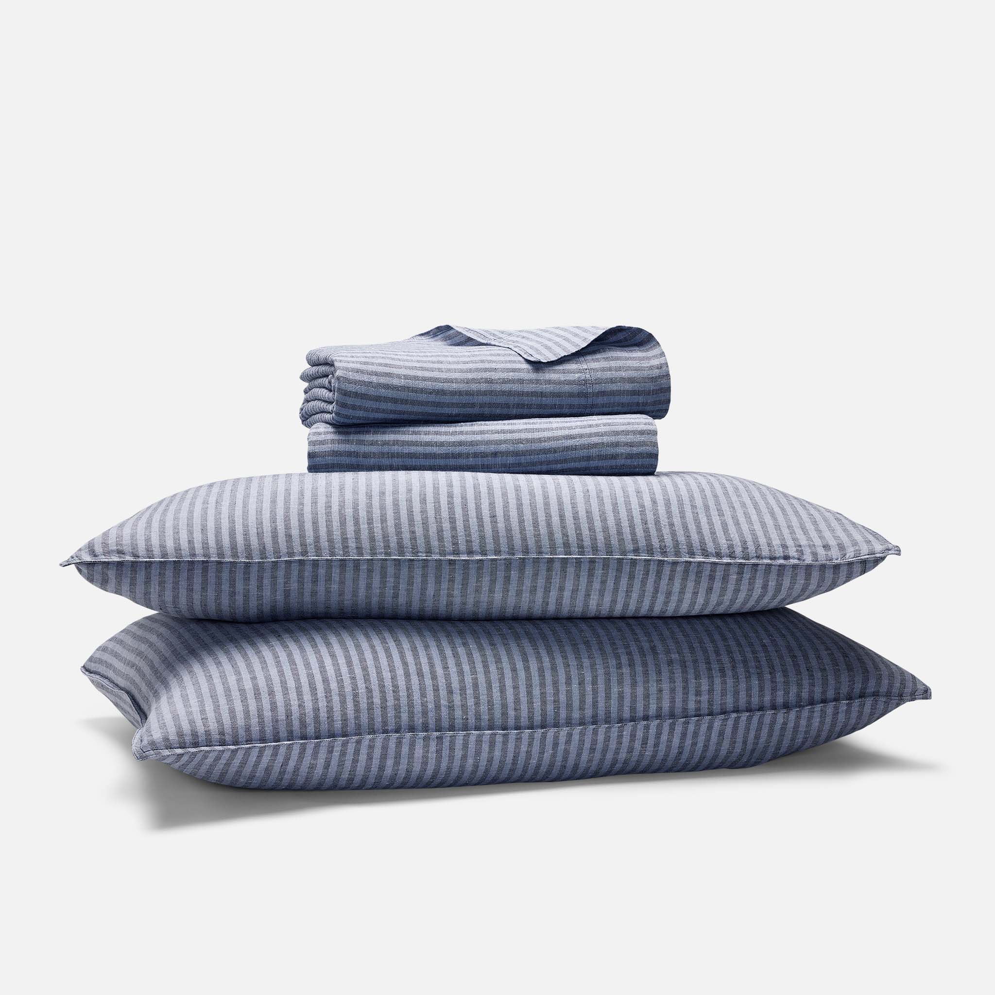 Washed European Linen Core Sheet Set X8