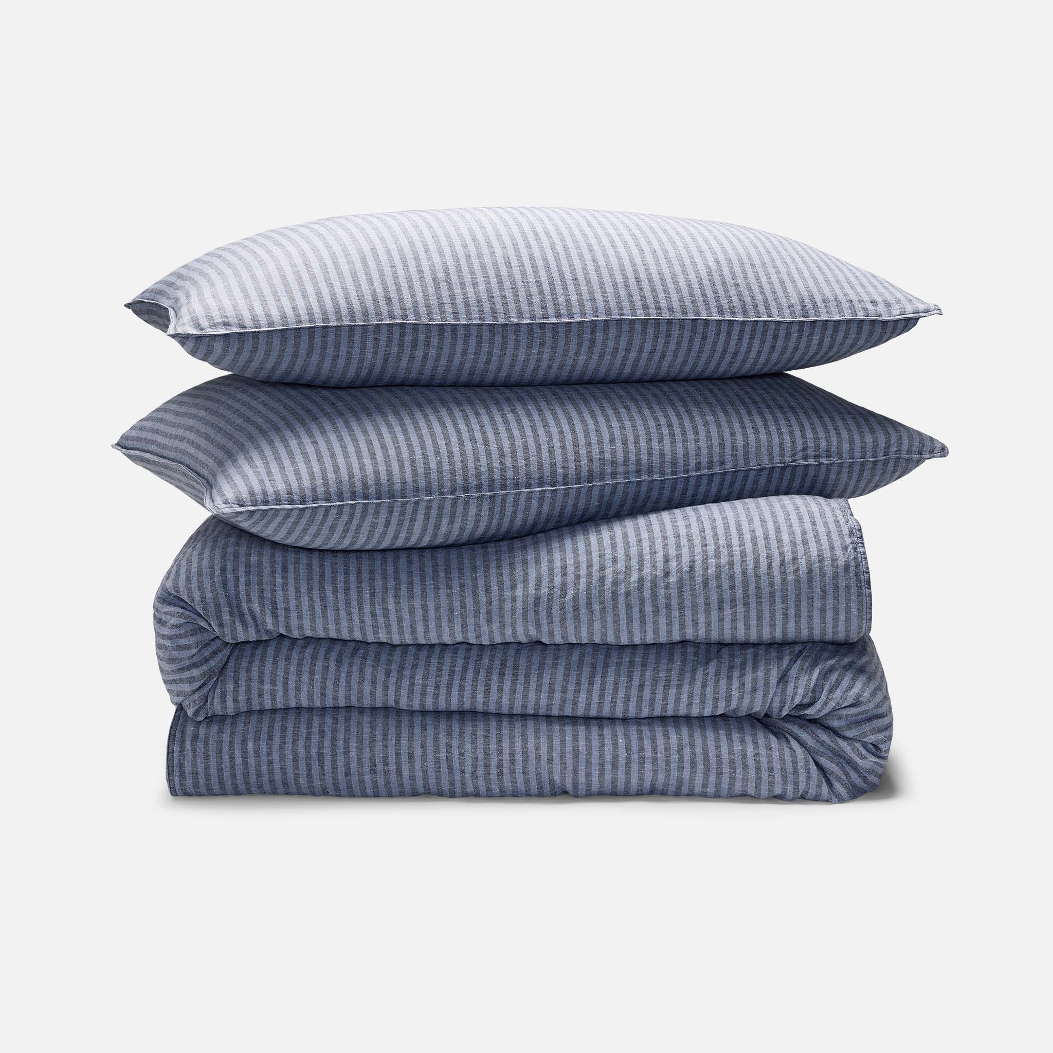 Washed European Linen Duvet Set N0