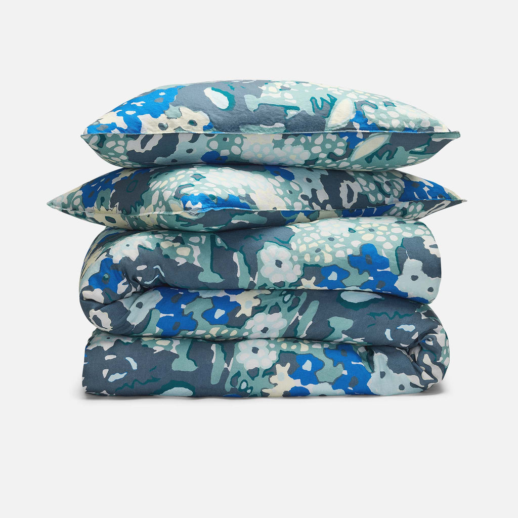 Washed European Linen Duvet Set N0