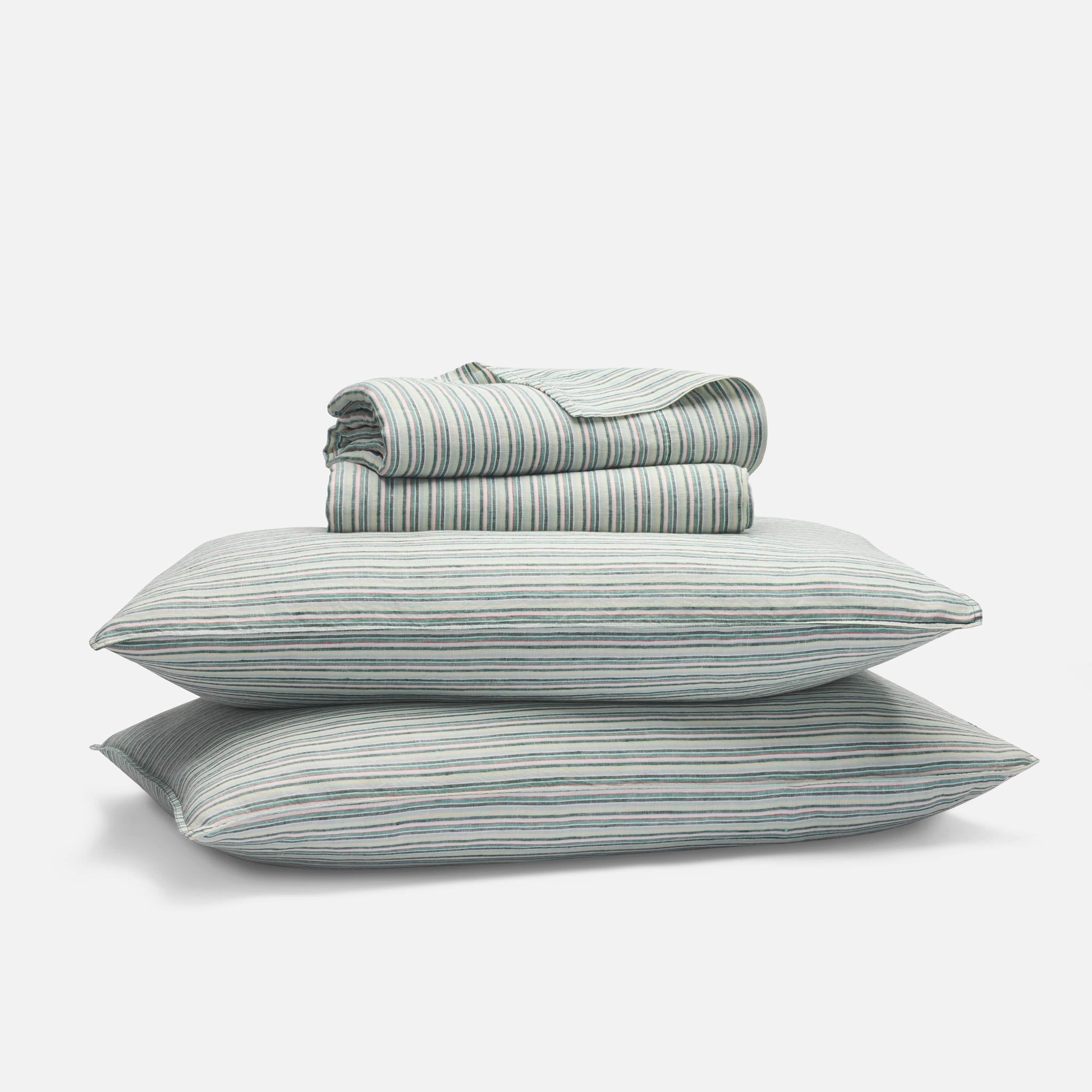 Washed European Linen Core Sheet Set X8