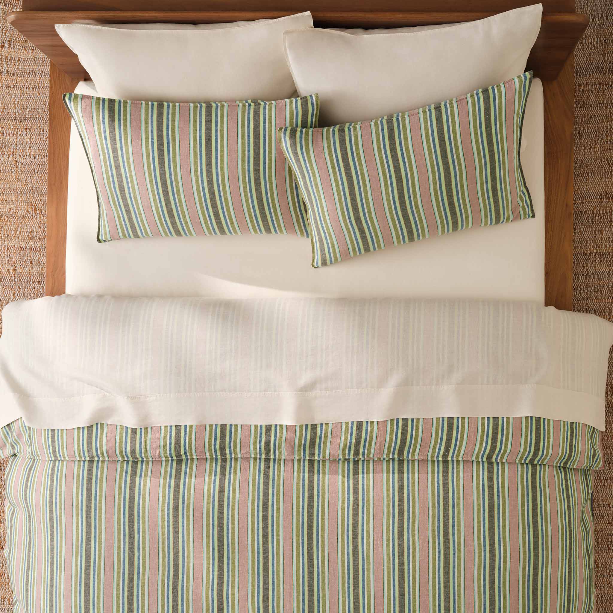 Washed European Linen Duvet Set N0