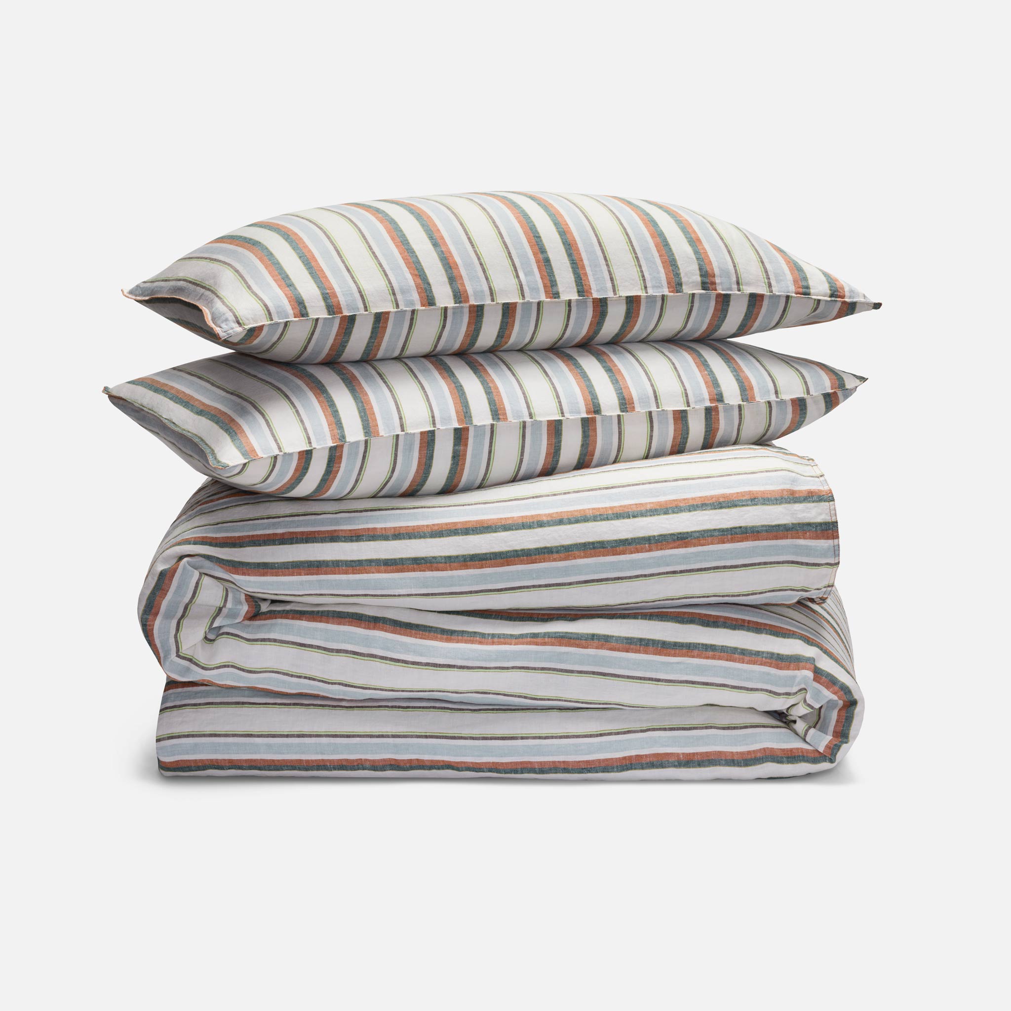 Washed European Linen Duvet Set N0