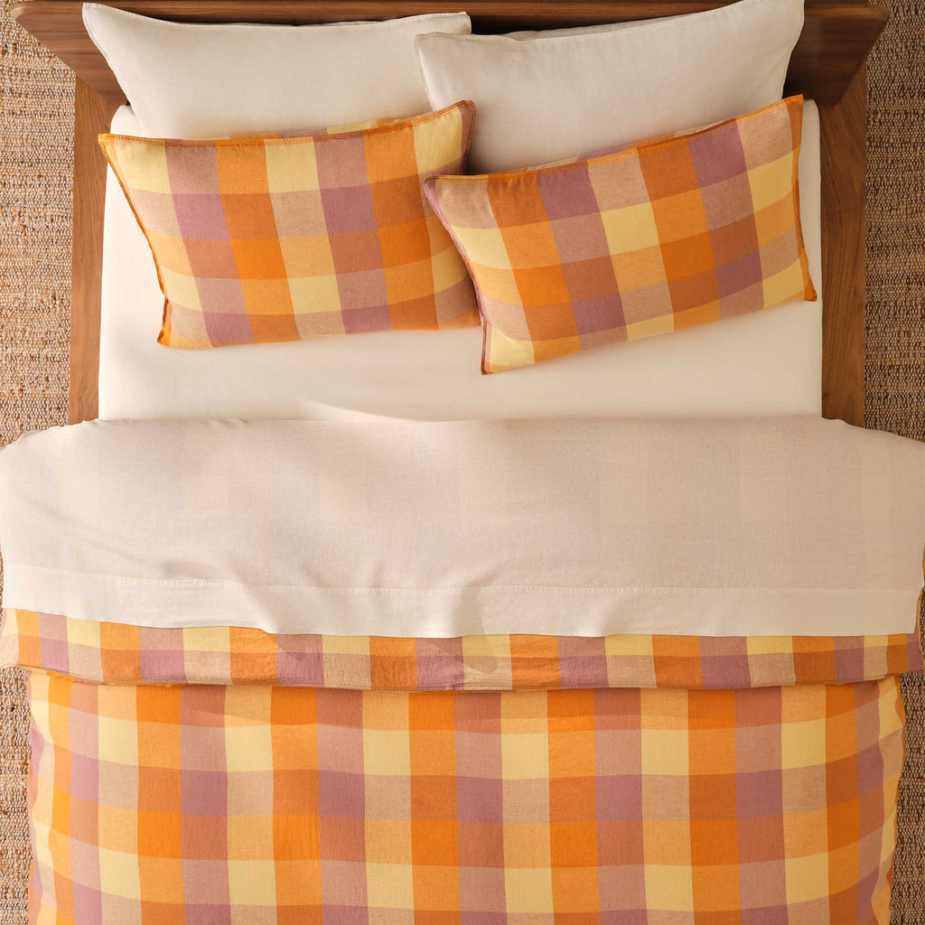 Washed European Linen Duvet Set N0