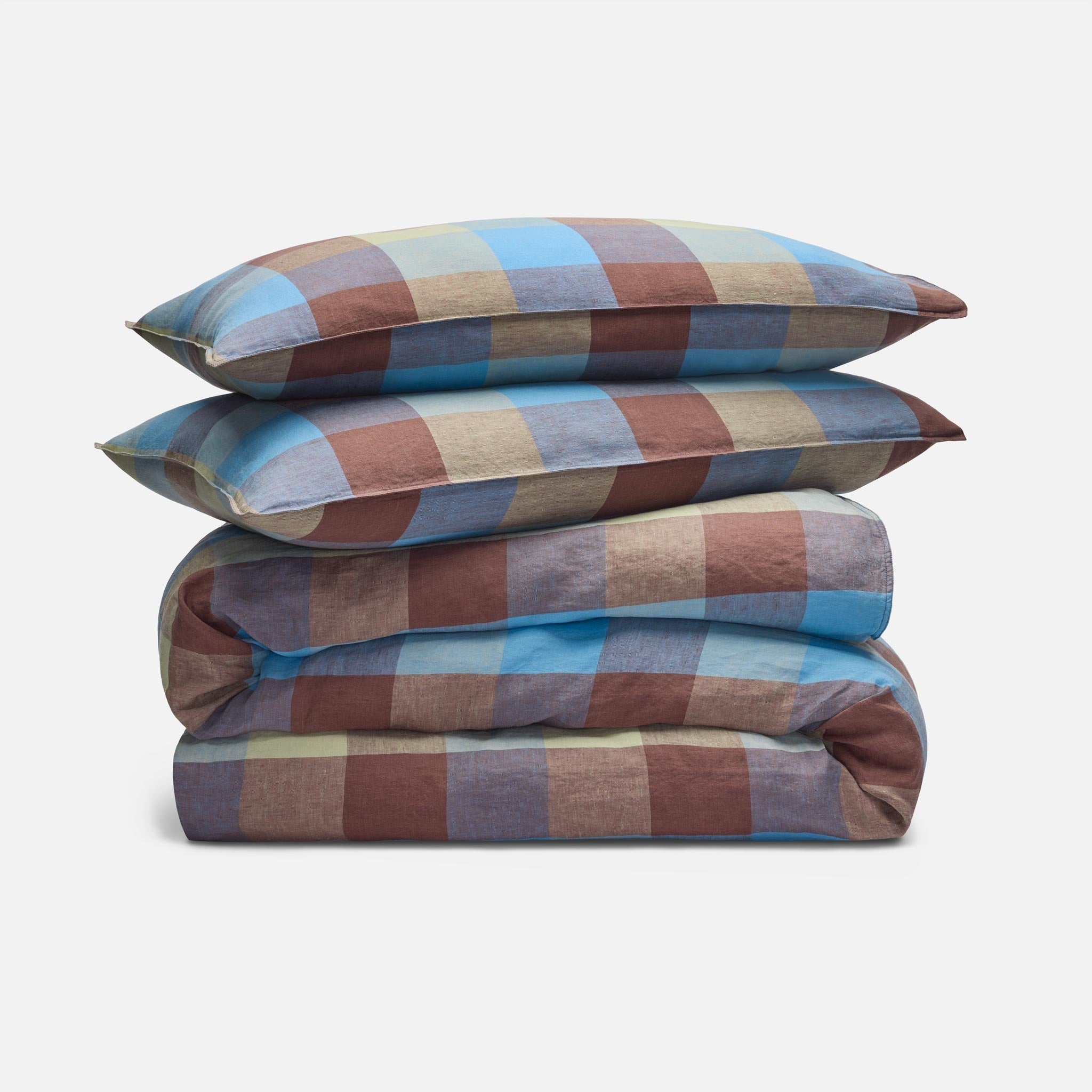 Washed European Linen Duvet Set N0