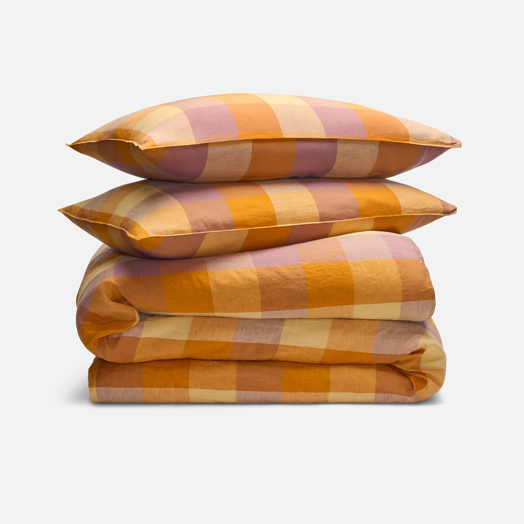 Washed European Linen Duvet Set N0