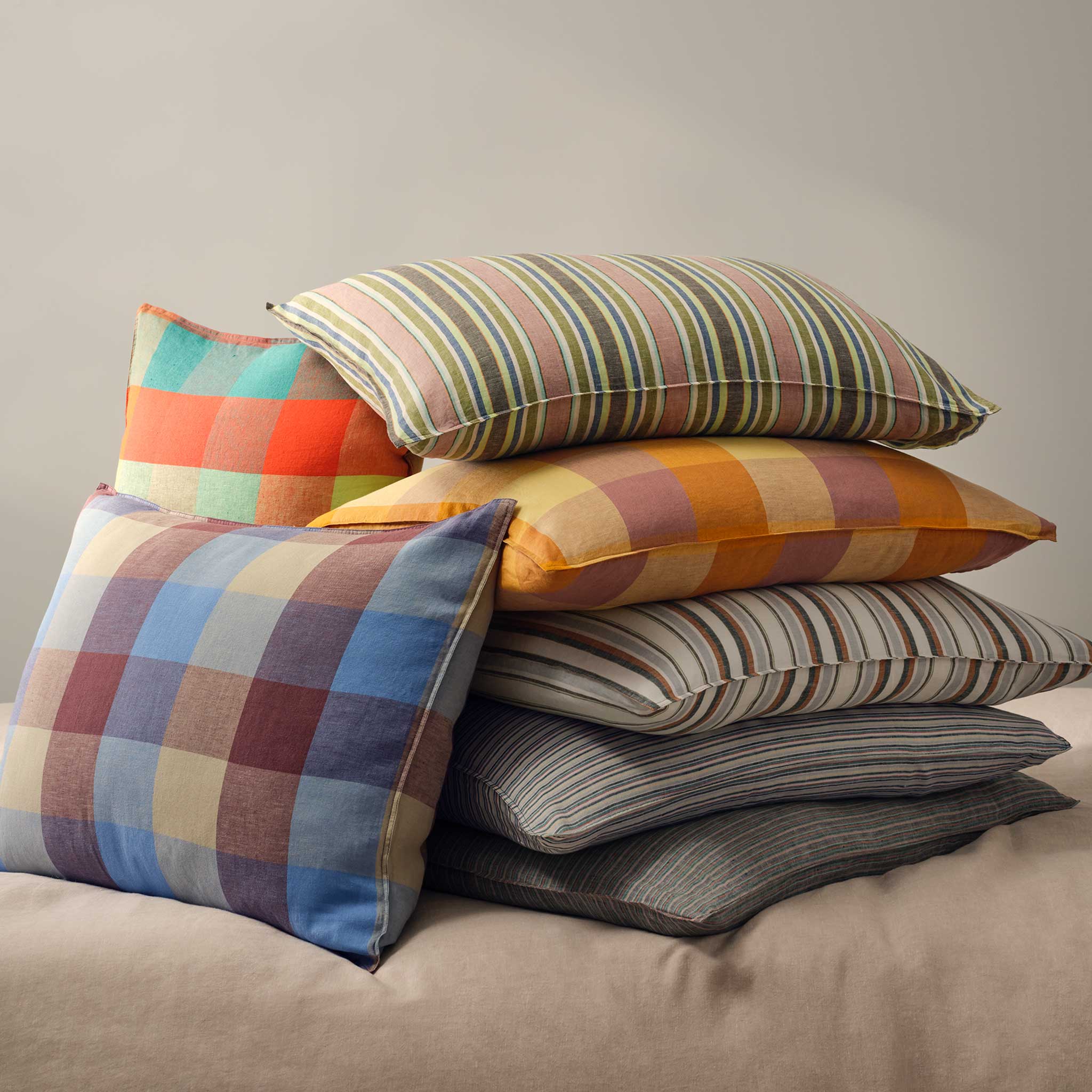 Washed European Linen Duvet Set N0