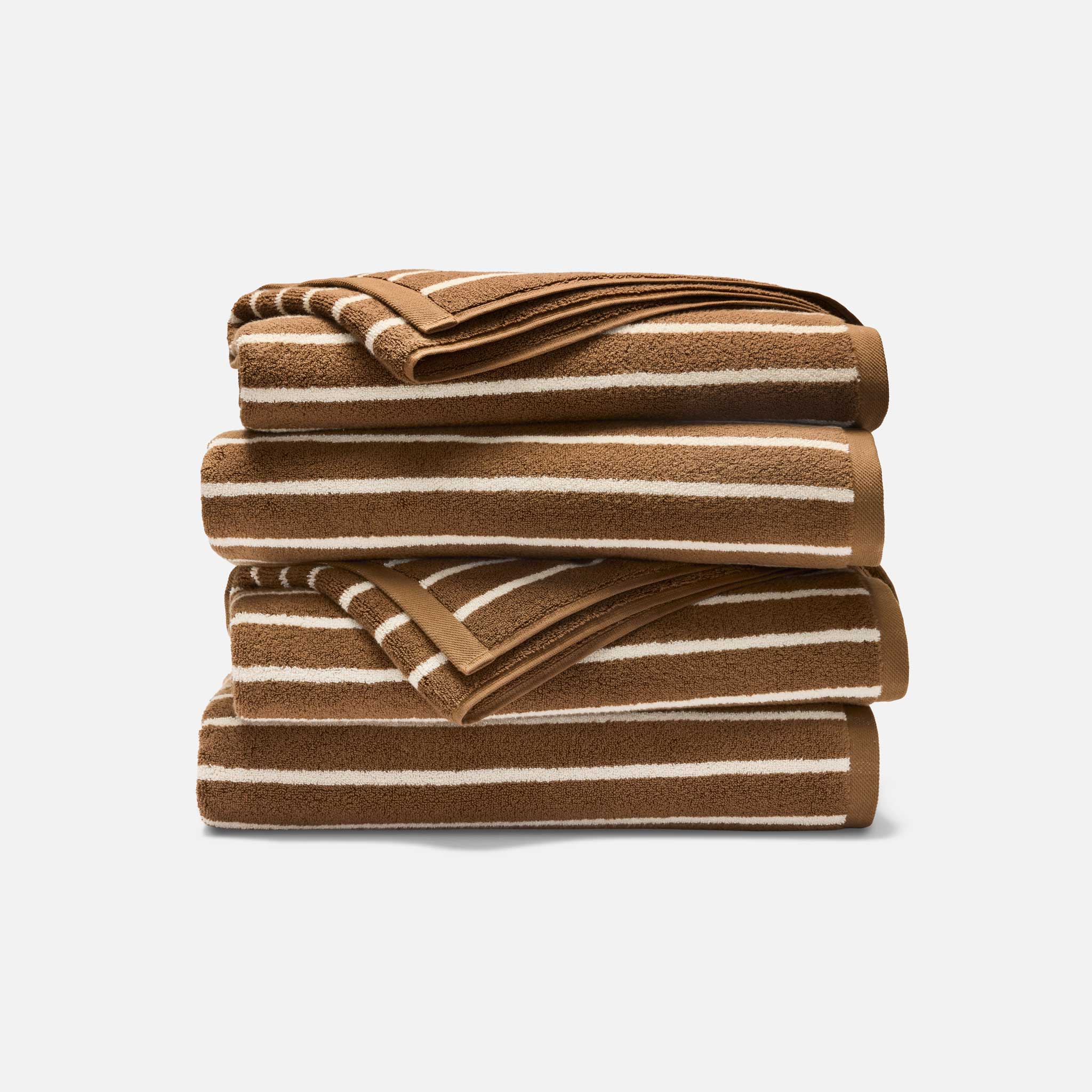 Super-Plush Set of 4 Bath Towel Bundle Y4
